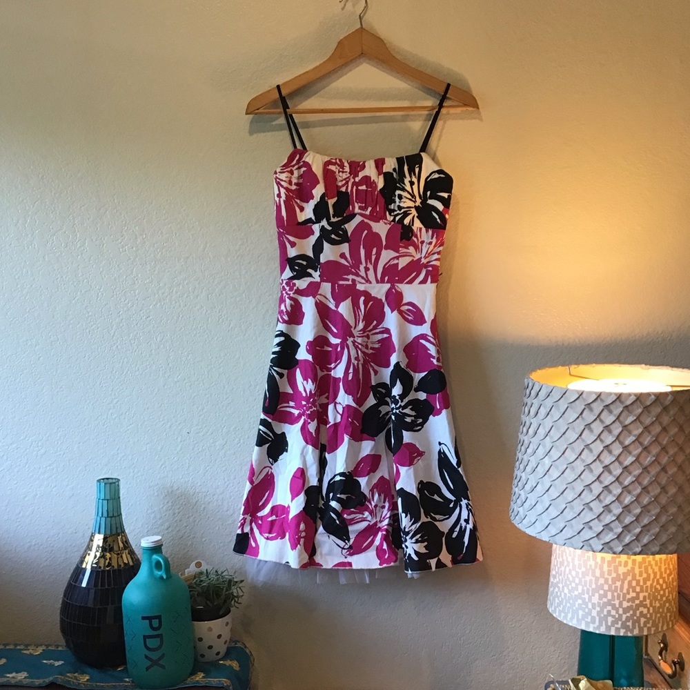 Pink Summer Tea Dress